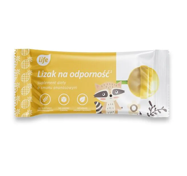 Liv, Immunitets-slikkepinde, Ananassmag
