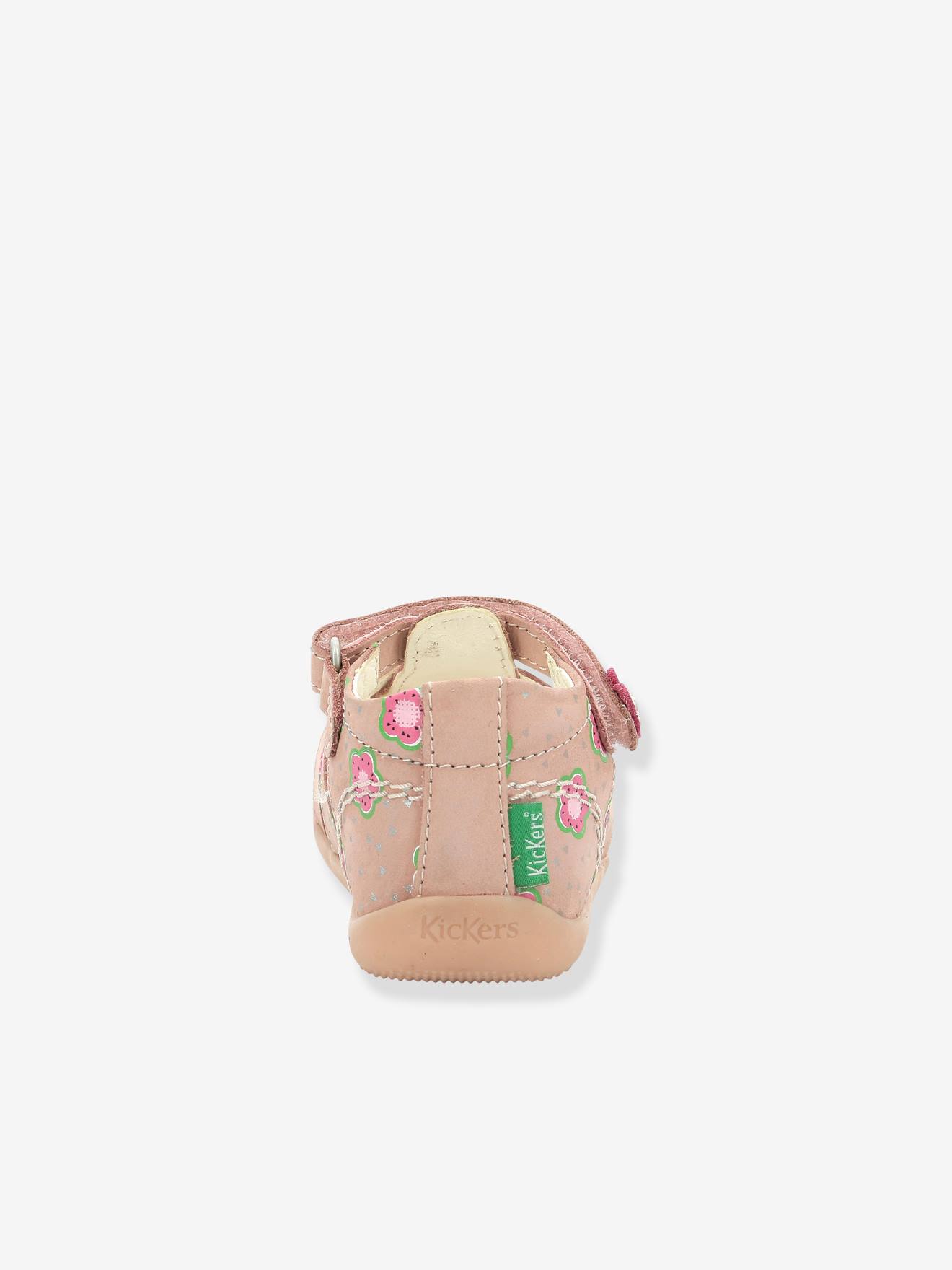 Kickers Baby Sandalen BIGFLO-2 ICONIQUE BIBOO KICKERS - rosa geblümt