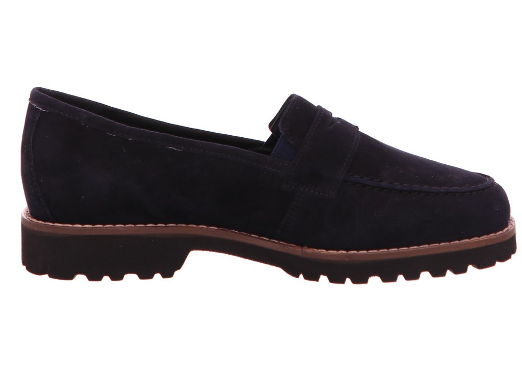 SIOUX Komfort Slipper blau Slipper bequem