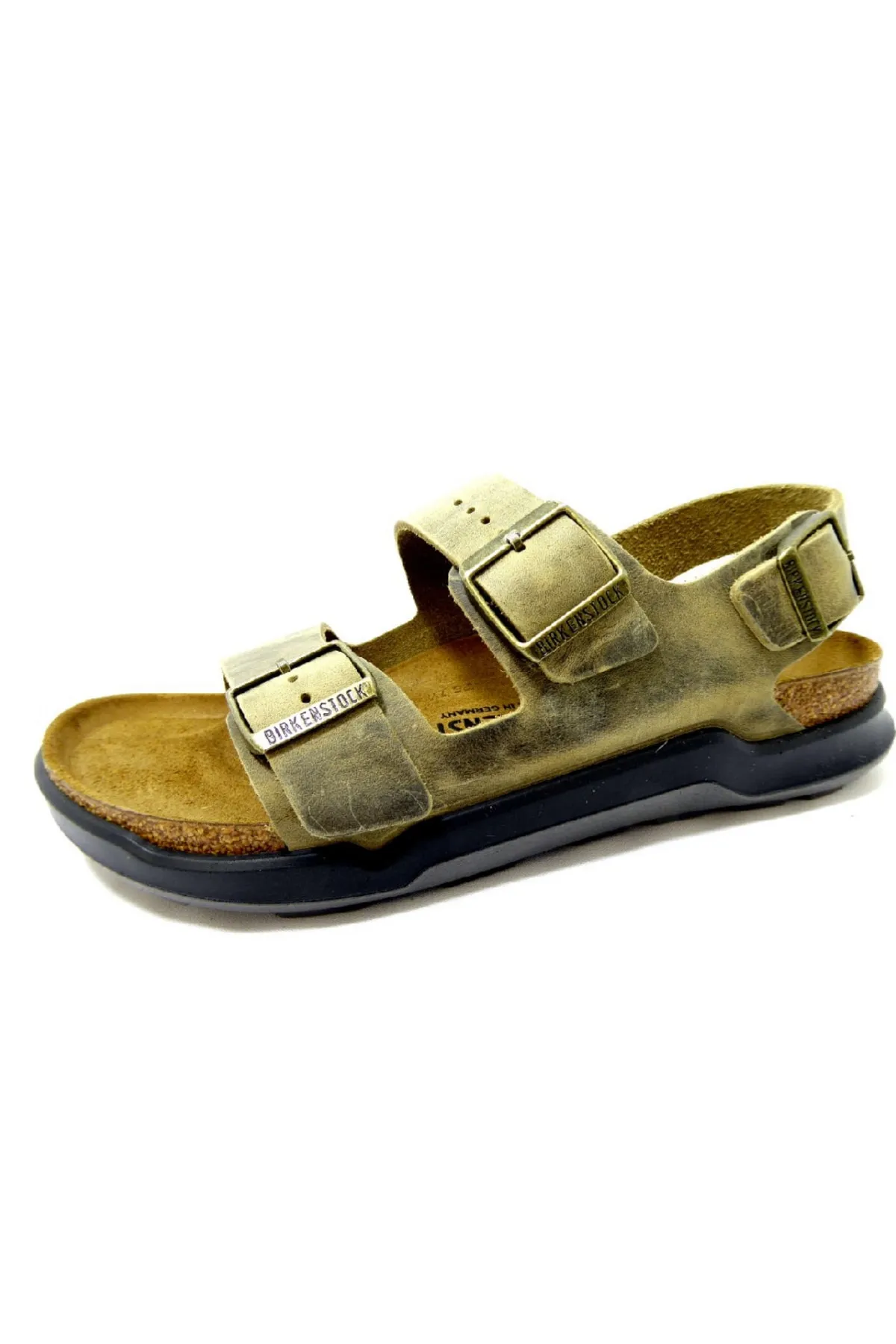 Birkenstock  Sandalette - Grün - Flacher Absatz