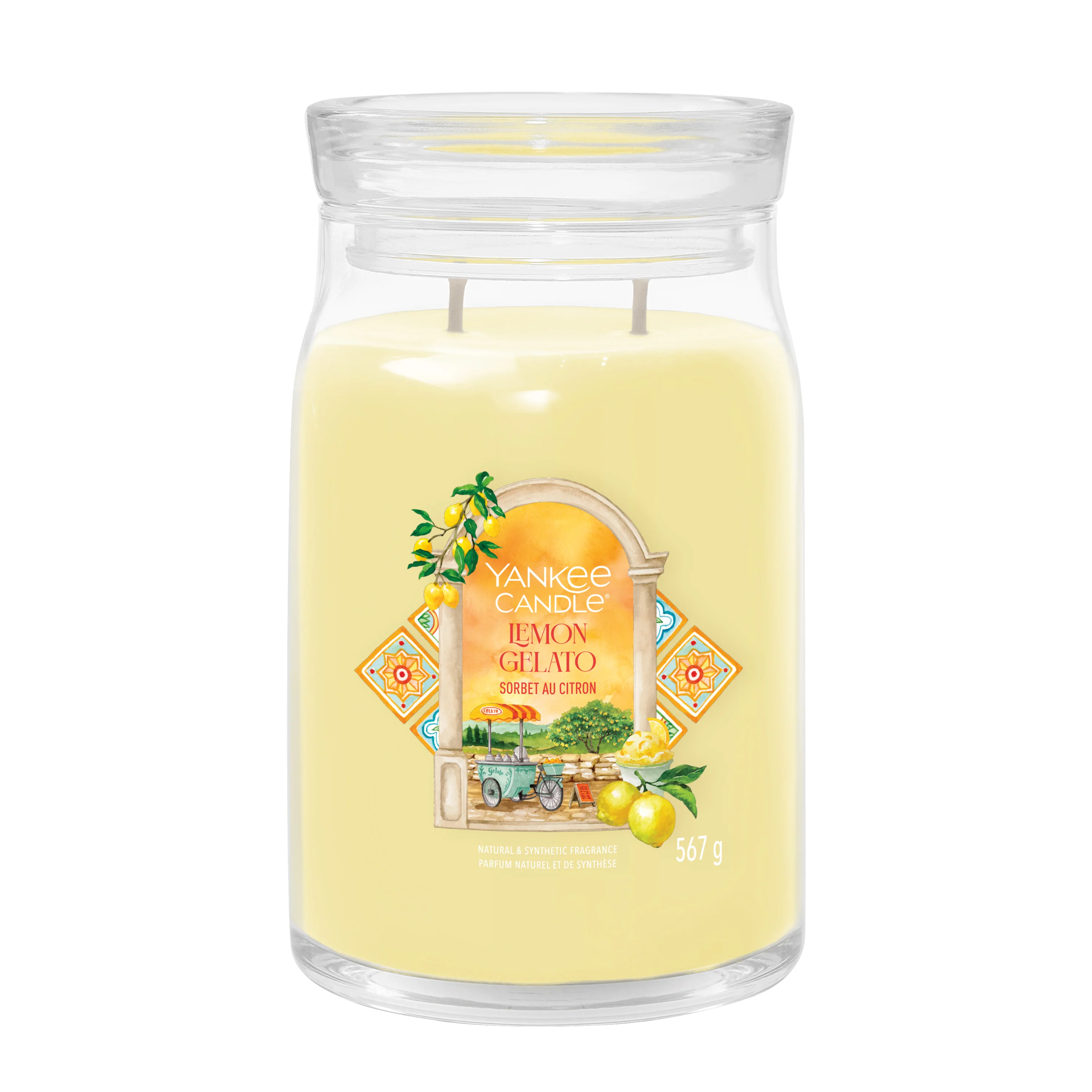 Mirisna svijeća Signature Jar Candles Lemon Gelato