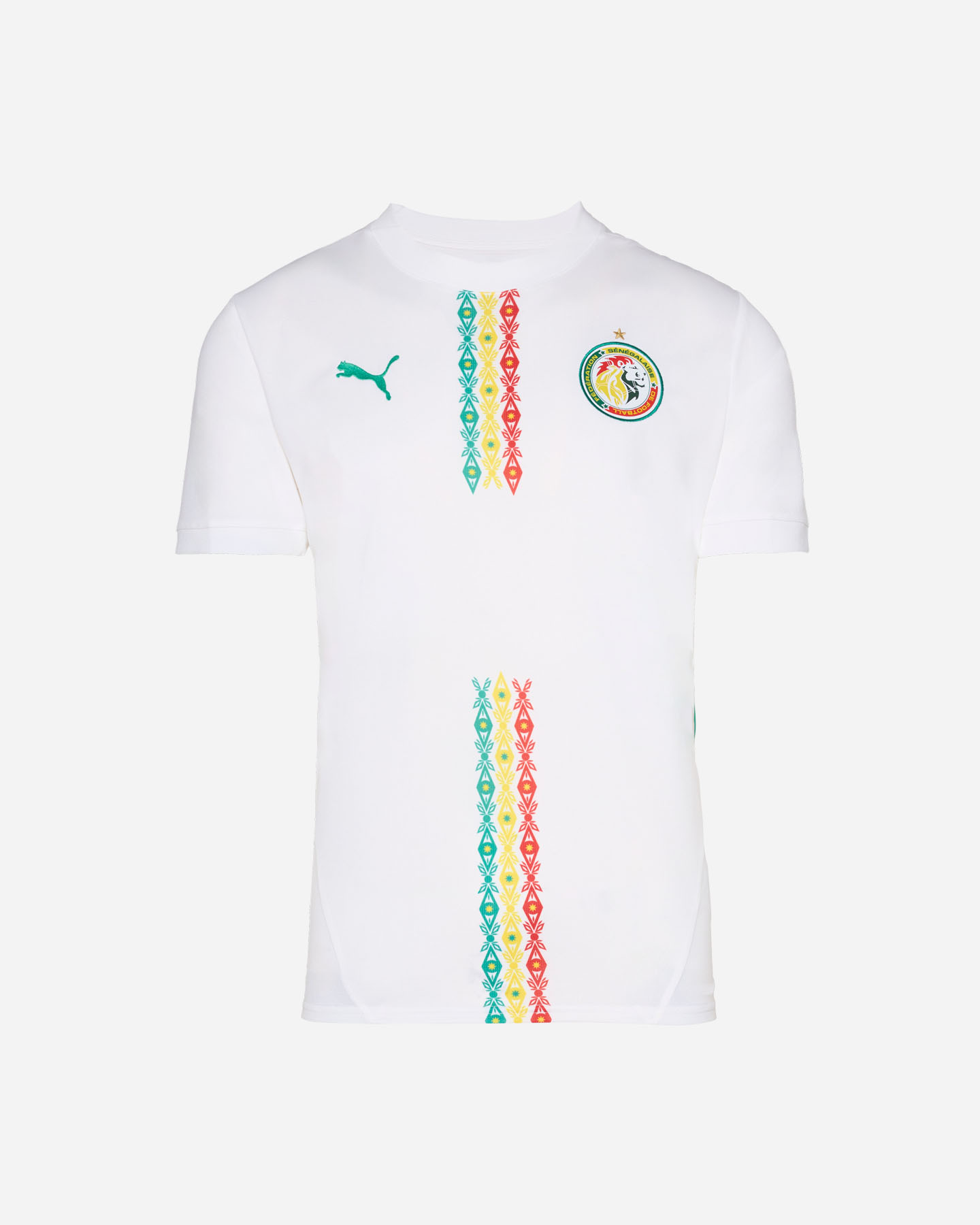 Oficiálna replika domáceho futbalového dresu Puma Senegal M 777161-01