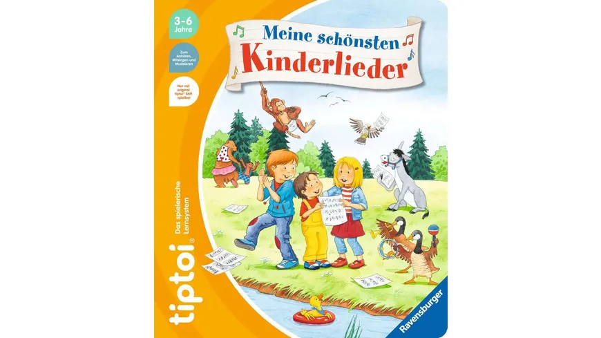 Ravensburger tiptoi - Meine schönsten Kinderlieder, Sing mit tiptoi®!