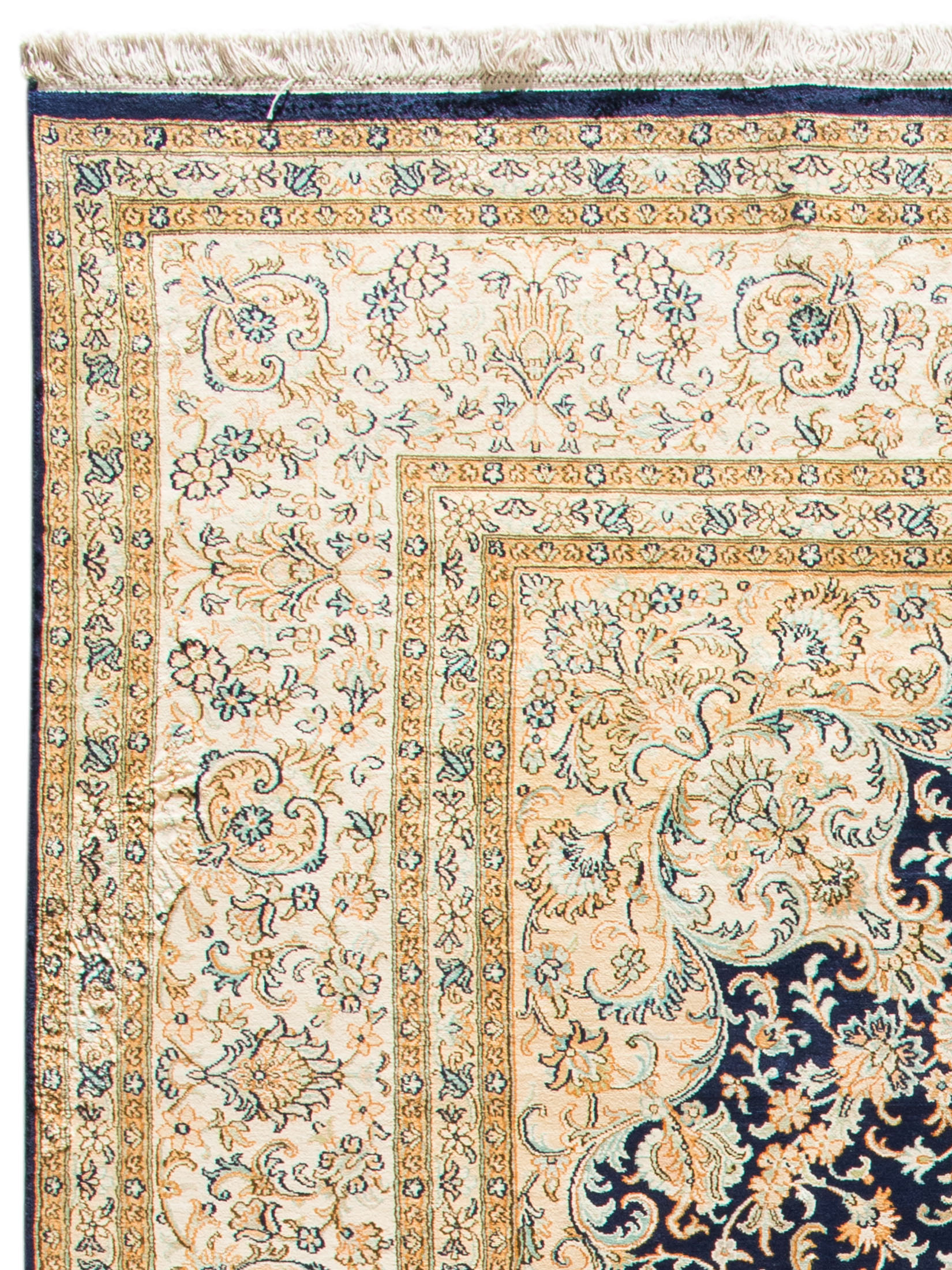 Kaschmir Seide 16/16 ca. 243 x 311 cm, Unikat / Einzelstück