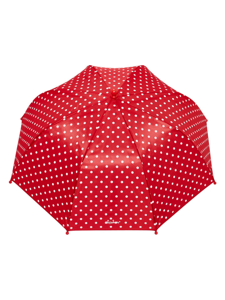 Playshoes Regenschirm Punkte in Rot günstig kaufen onesize