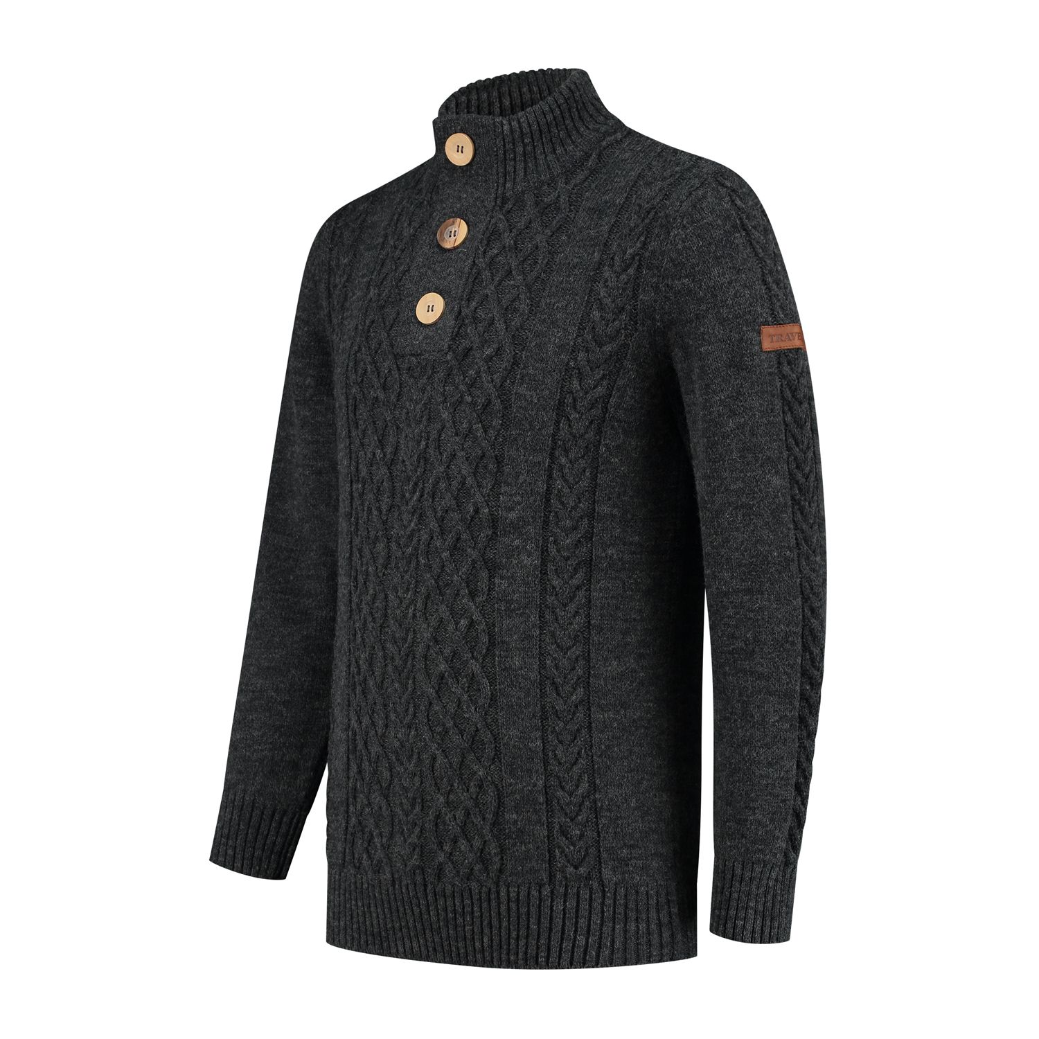 Travelin' Falun Grey Herren Pullover