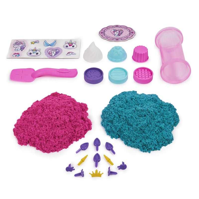 Coffret Pâtisserie licornes Kinetic Sand