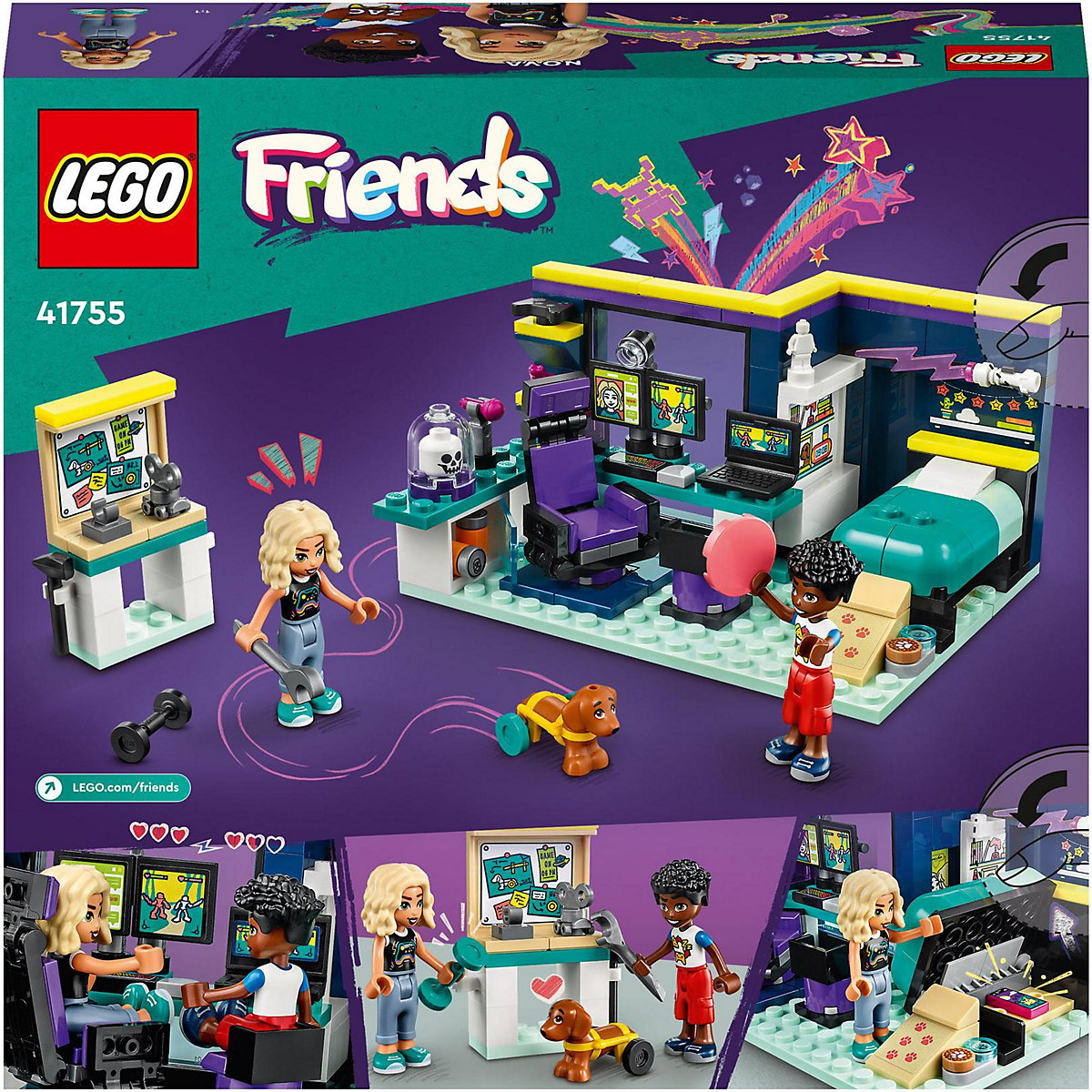 LEGO® Friends 41755 Novas Zimmer