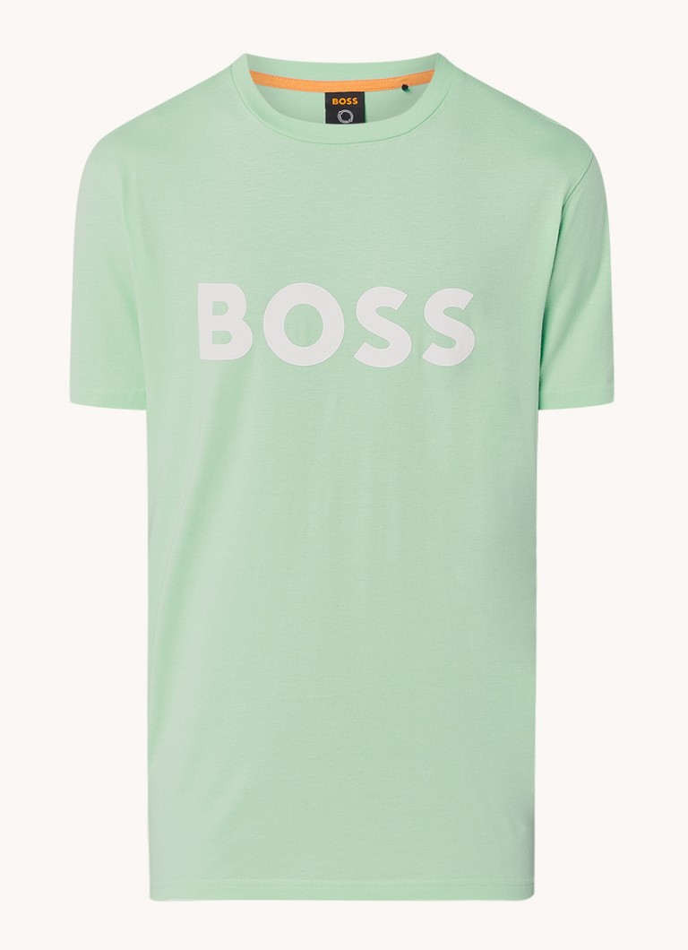 Koszulka HUGO BOSS Thinking z nadrukowanym logo