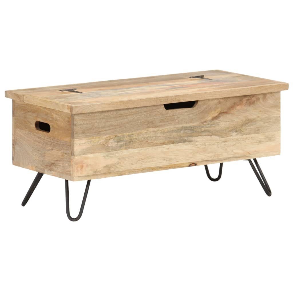 vidaXL Aufbewahrungsbox Truhe 90x40x45 cm Mango Massivholz