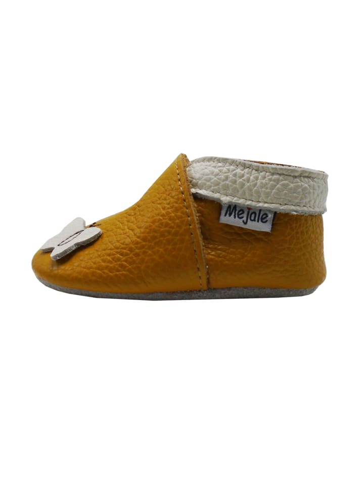 Yalion Leder-Krabbelschuhe 