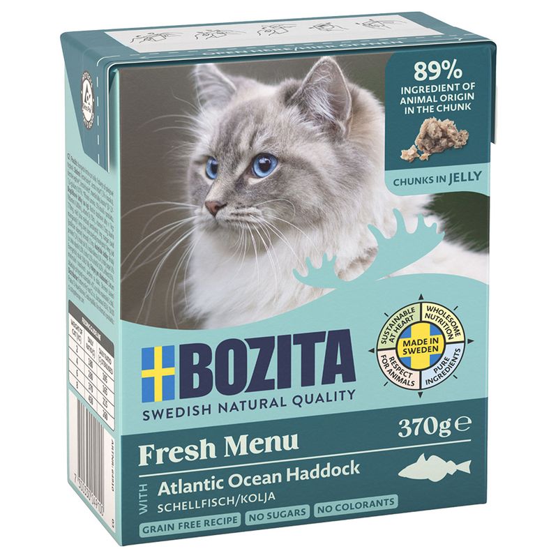 Sparpaket Bozita Häppchen in Gelee 24 x 370 g