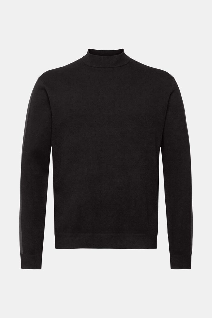 Pullover mit Stehkragen, LENZING™ ECOVERO™