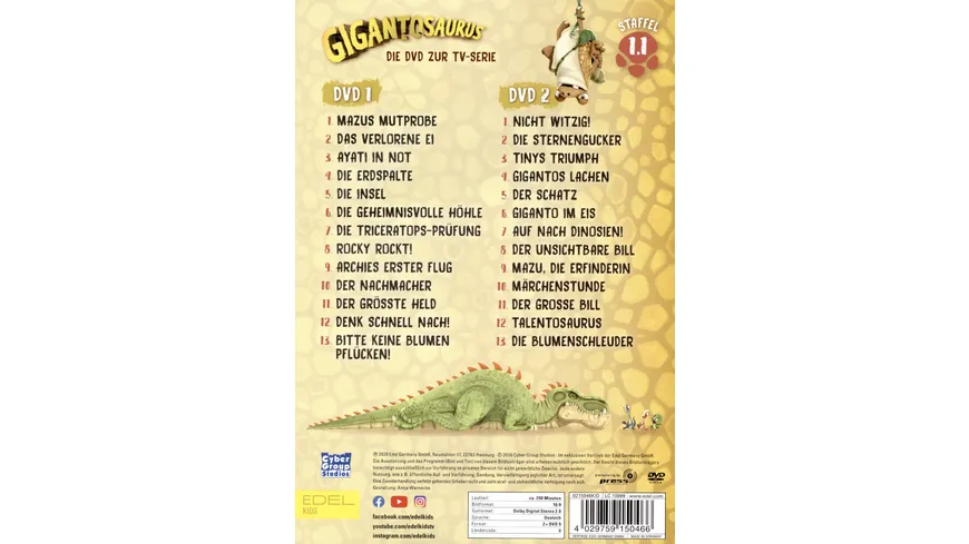 Gigantosaurus - Staffel 1.1