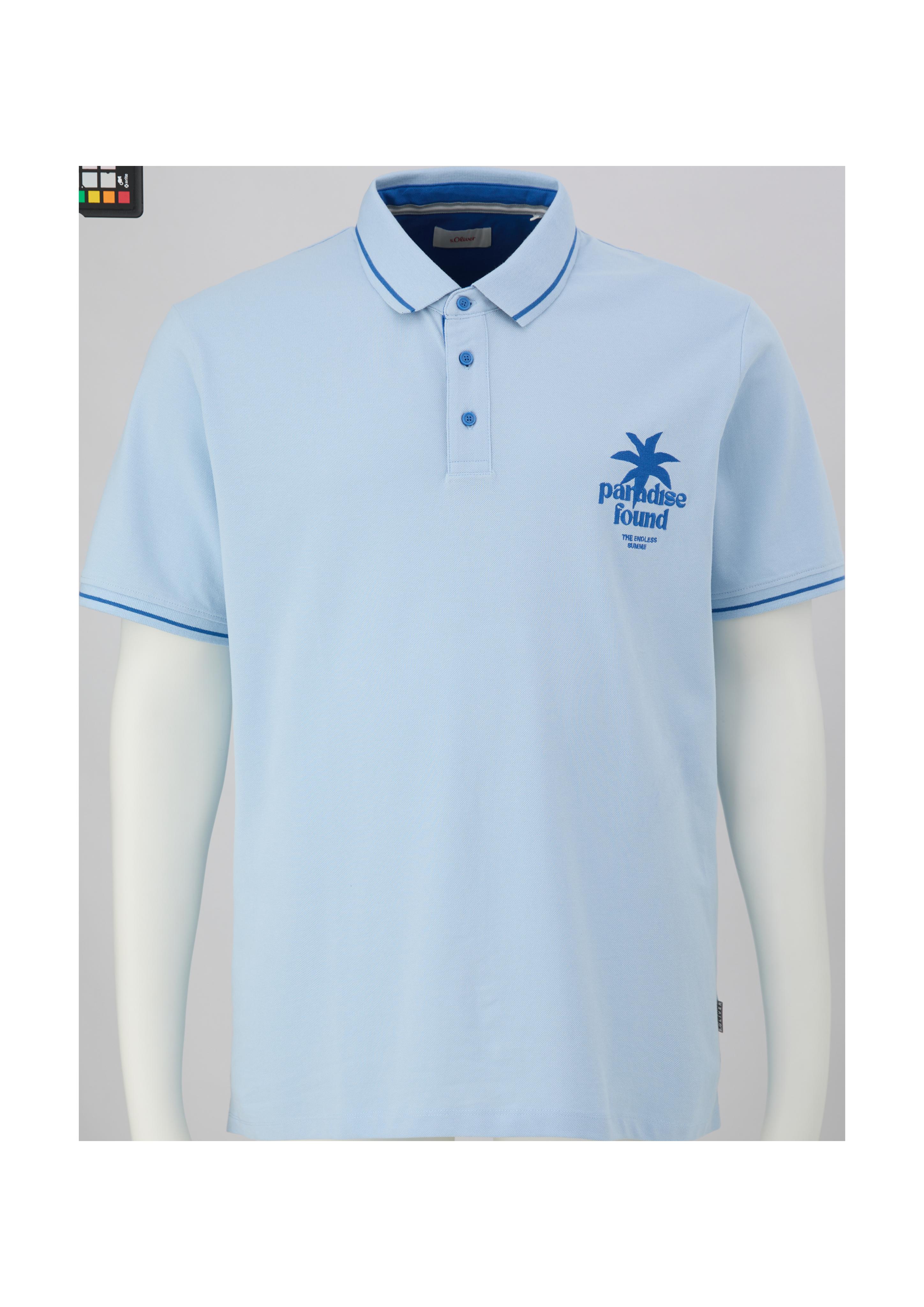 Polo-Shirt aus Baumwoll-Piqué  2135549-50D1