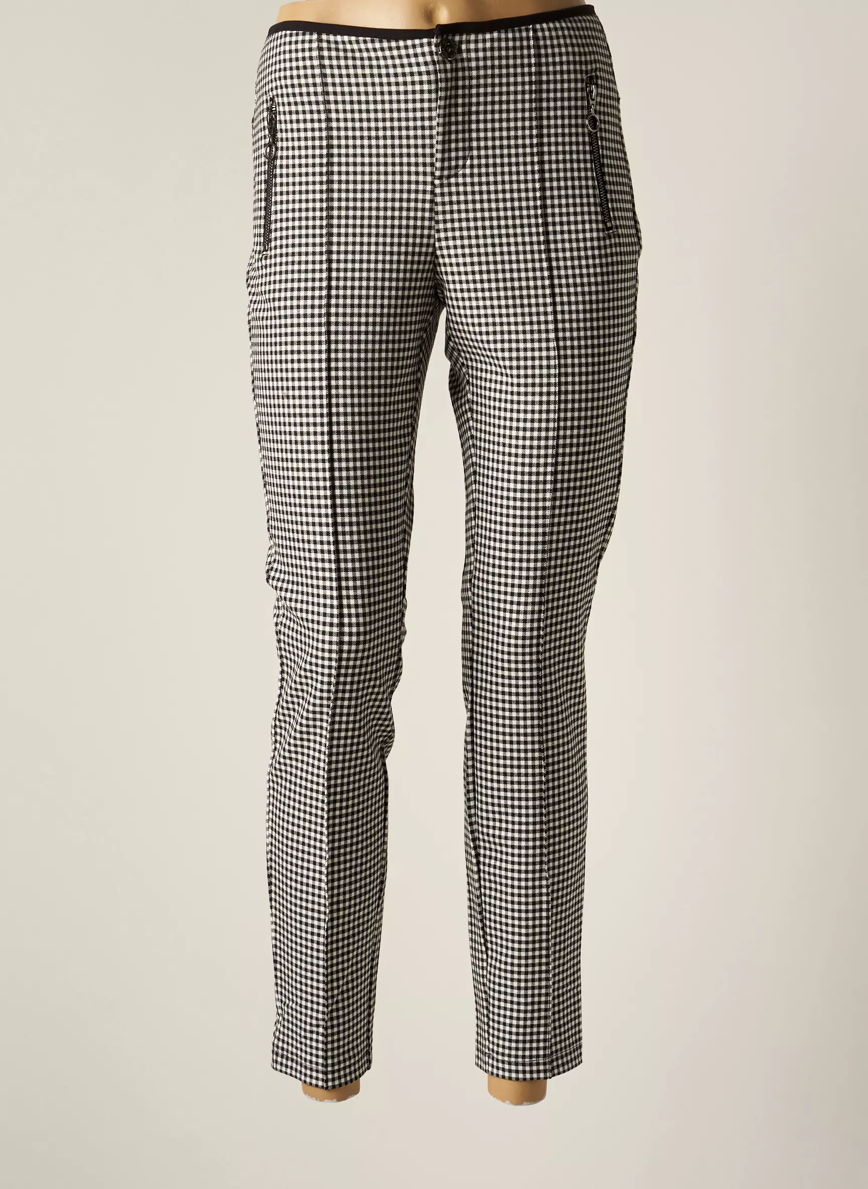 Street One Pantalons Slim Femme couleur noir