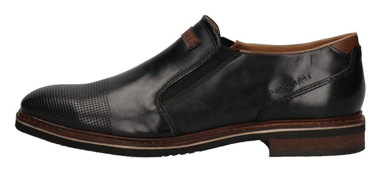 bugatti Slipper mit Perforierung, Weite G = weit