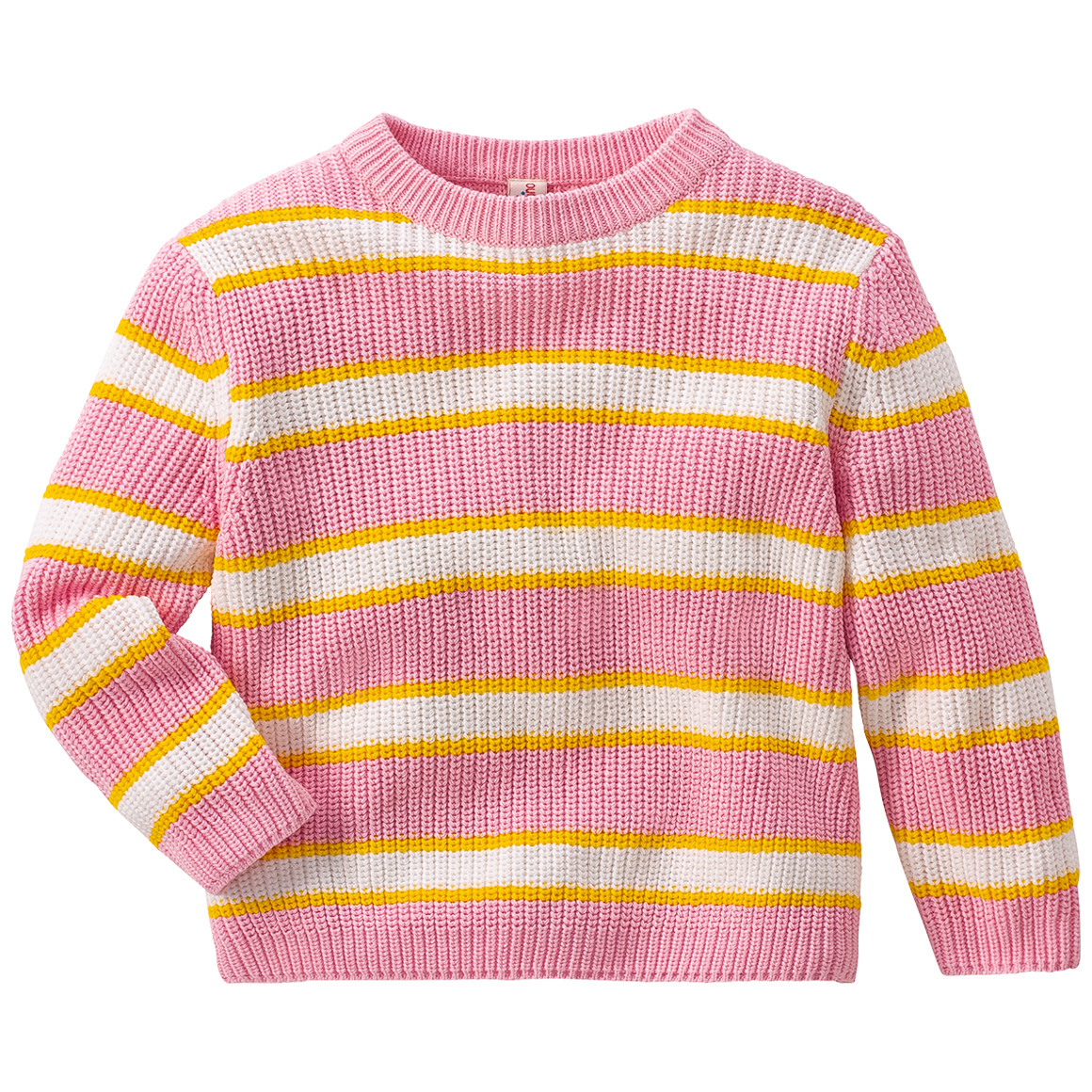 Mädchen Strickpullover mit Streifen