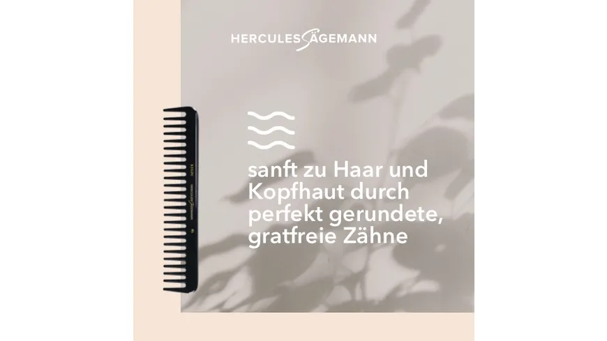 HERCULES Sägemann Strähnenkamm Naturkautschuk