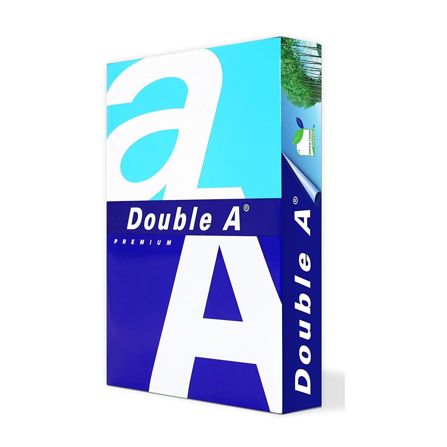 DOUBLE A Drucker- und Kopierpapier Double A Premium 2500 Blatt 80 g/m² DIN A4 Kopierpapier