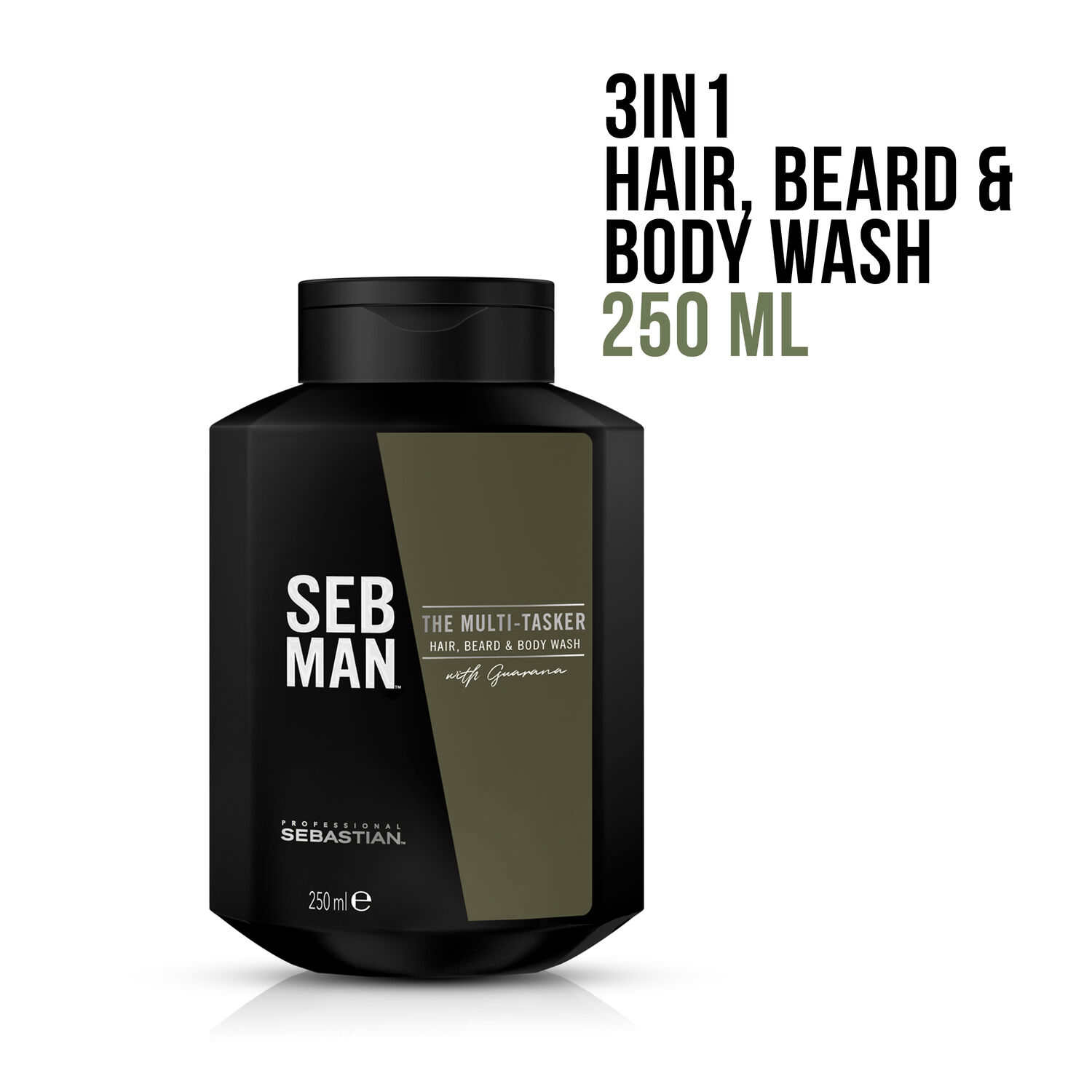 Sebastian The Multi-Tasker Sebman Gel Nettoyant Corps Cheveux & Barbe 250 ml