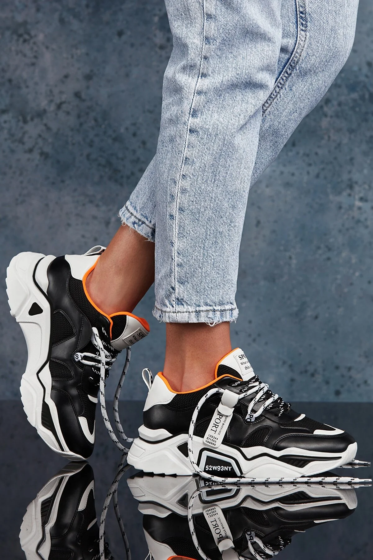 DARK SEER  Sneaker - Schwarz - Flacher Absatz