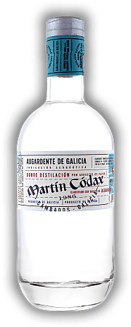 Martin Codax Orujo Blanco Aguardente de Galicia Martin Codax Orujo Blanco Aguardente de Galicia Tresterbrand aus Galizien. 0,7	 Liter - Vol 42%