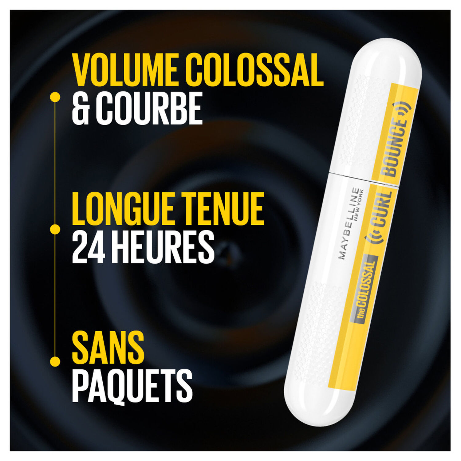 Maybelline New York Colossal Curl Bounce Mascara Volume & Courbe