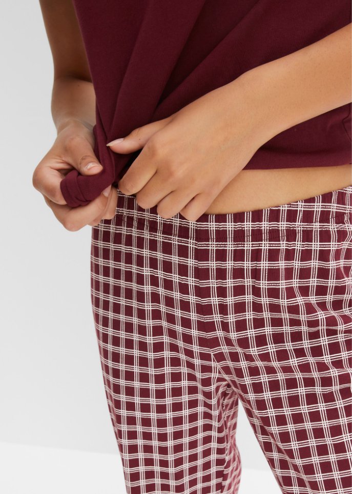 Pyjama mit Knopfleiste