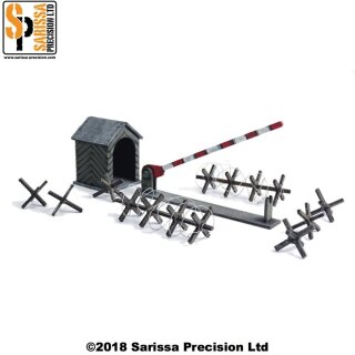 Border Checkpoint Scenery Set (28 mm)