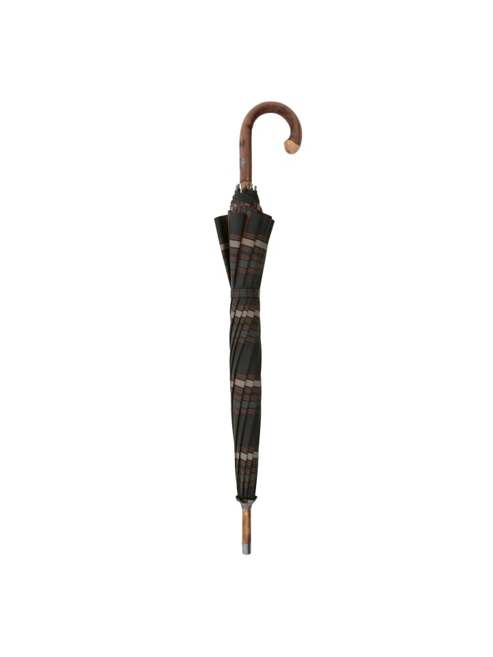 doppler Manufaktur Zürs Kastanien Würzel Stockschirm 98 cm in karo günstig kaufen onesize