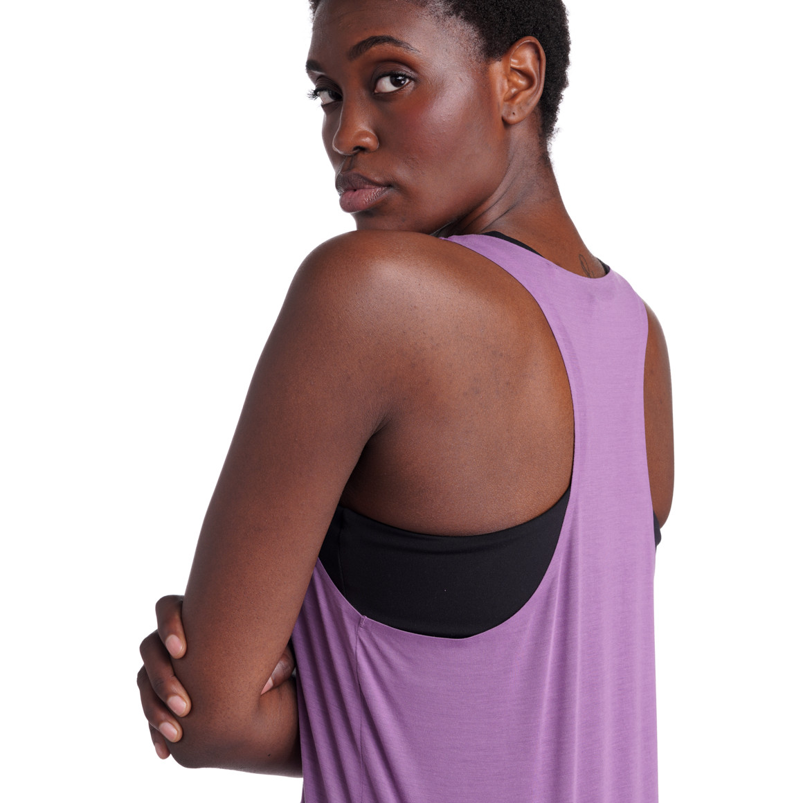 Damen Sport-Top unifarben