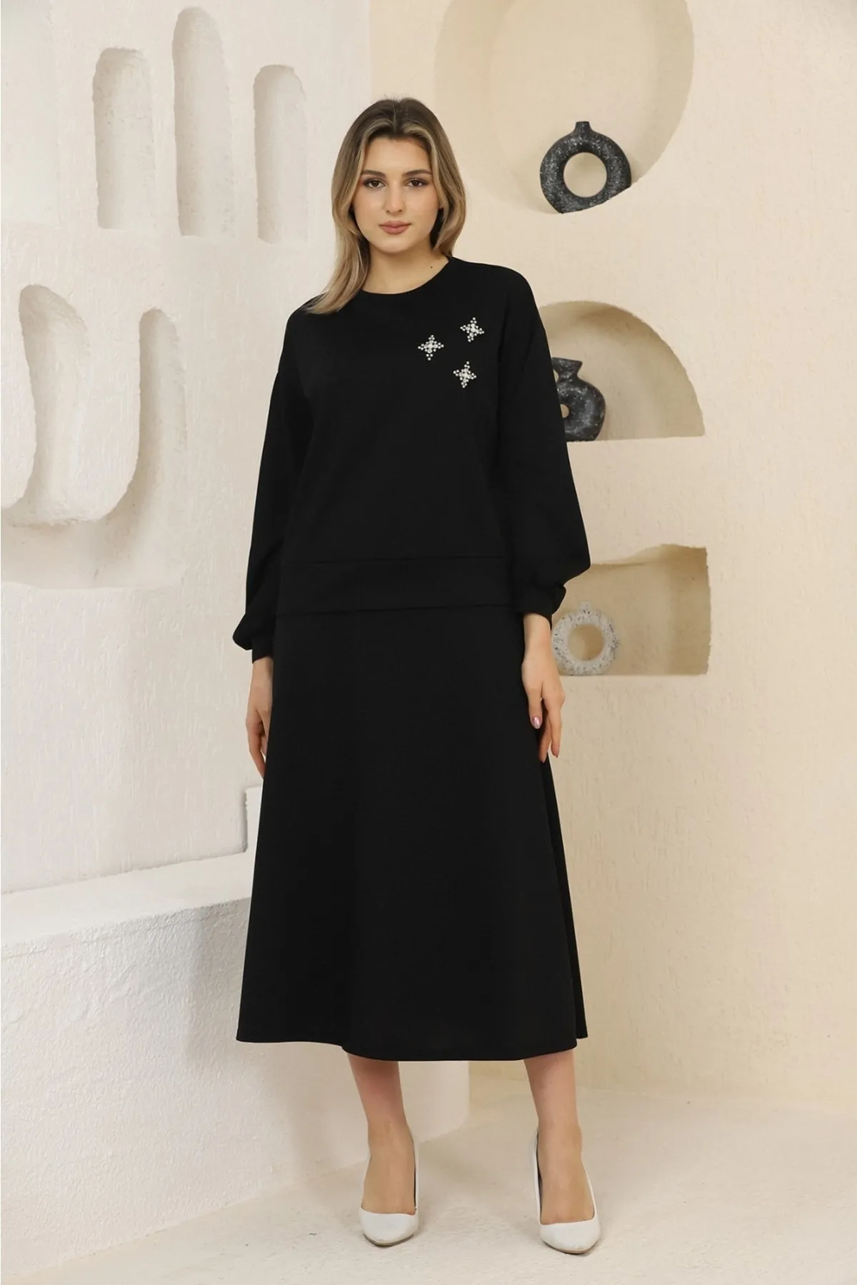 VOLT CLOTHİNG  Zweiteiler - Schwarz - Regular Fit
