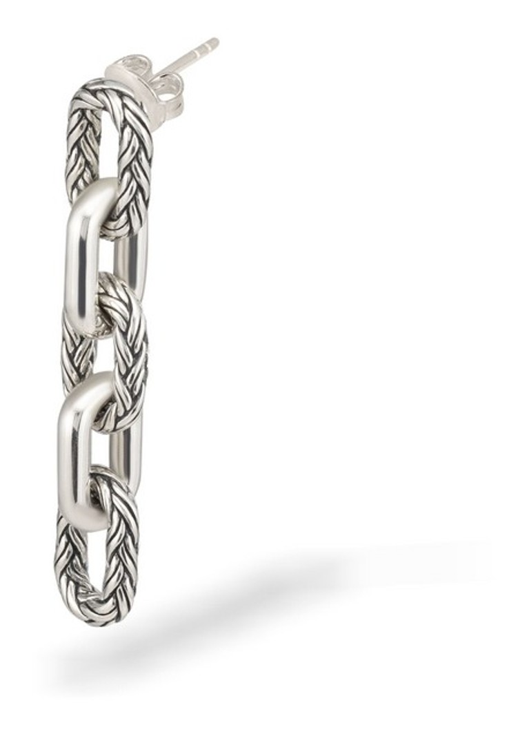 Buddha to Buddha Katja Link single silver stud earring