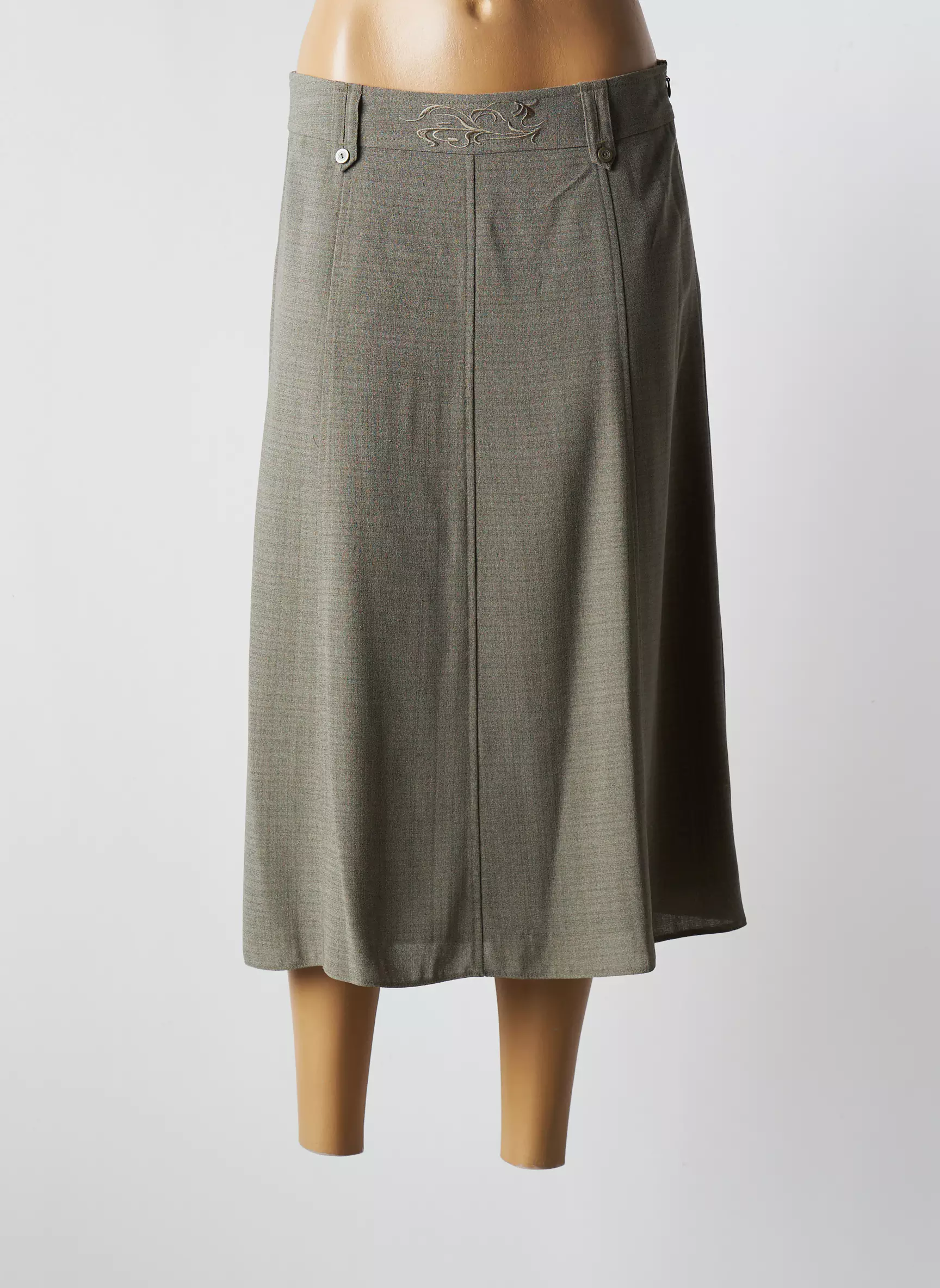 Brandtex Jupes Mi Longues Femme couleur vert