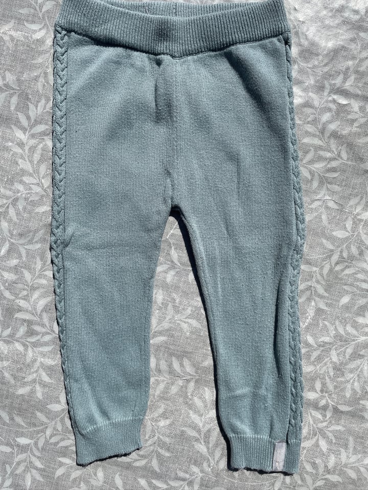 Sterntaler GOTS Strick-Hose Zopfmuster in sattes grün günstig kaufen 80