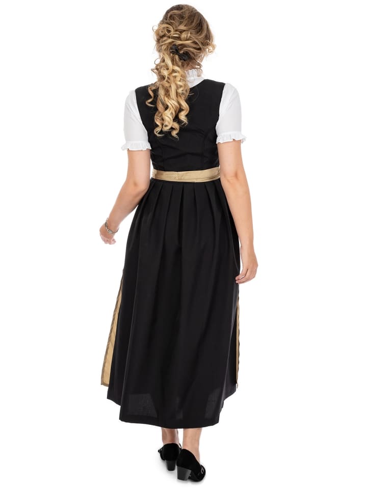 Gwandler Dirndl HANNA in schwarz günstig kaufen