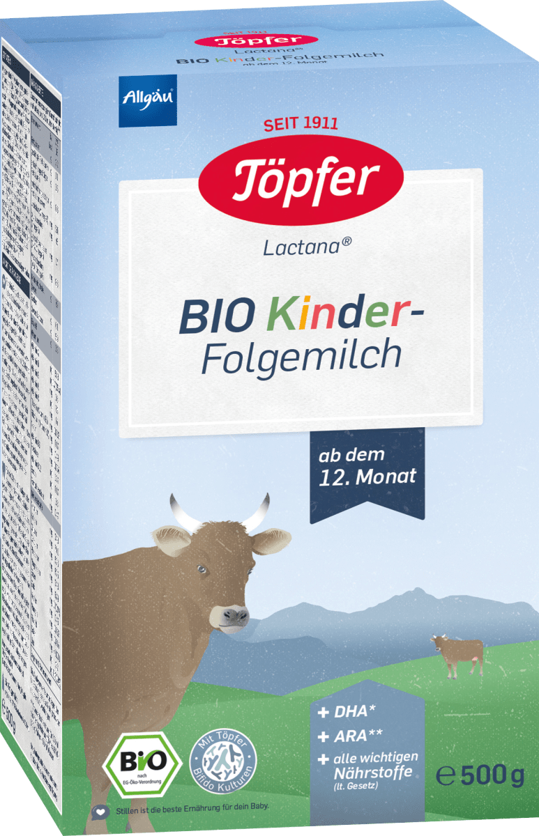 Folgemilch Kinder ab dem 12. Monat, 500 g