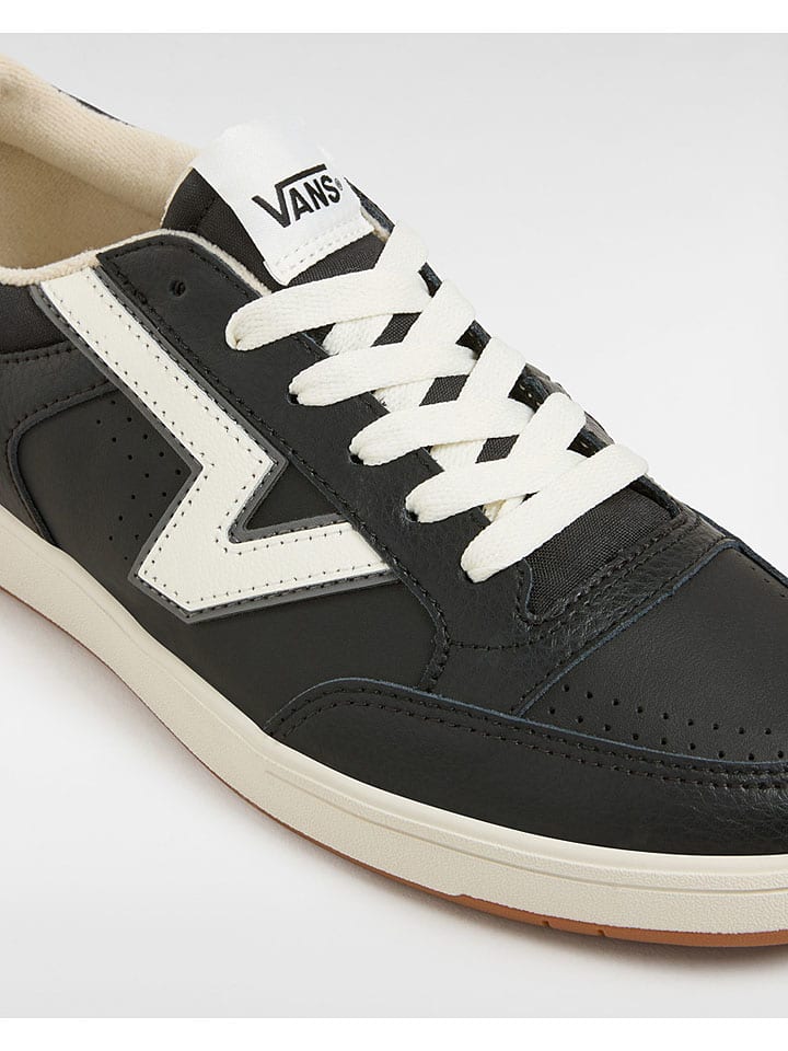 Vans Leder-Sneakers in Schwarz günstig kaufen