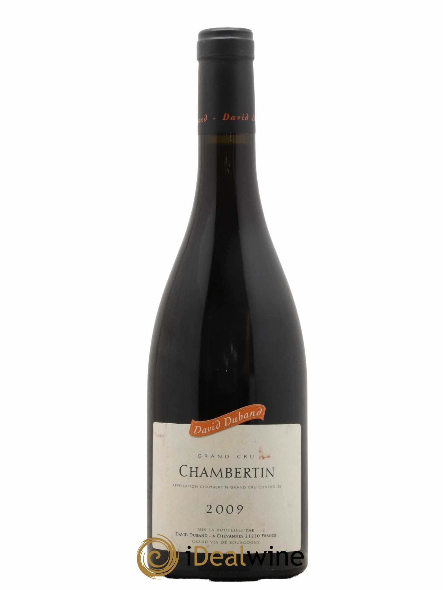 Chambertin Grand Cru David Duband (Domaine)  2009 - Lot de 1 Bouteille
