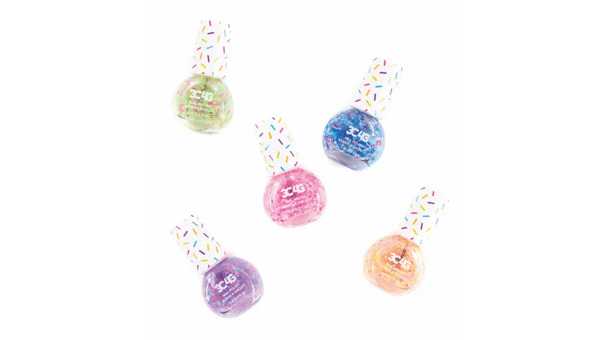 3C4G KONFETTI NAGELLACK (5ER PACK)