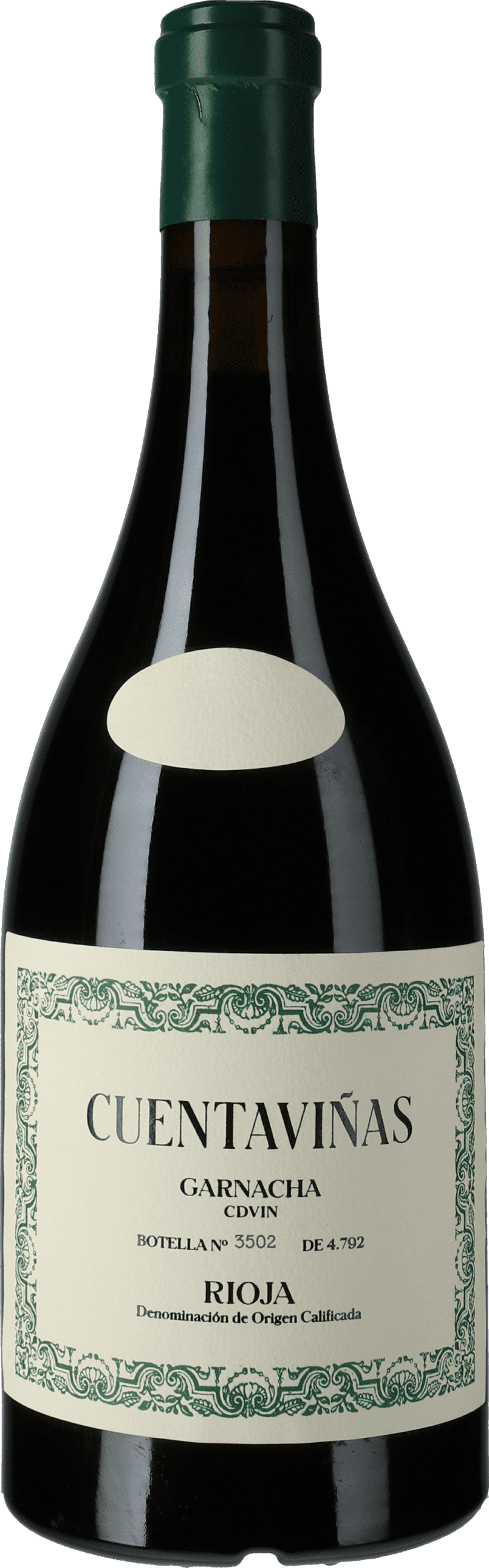Cuentavinas Vinos de Origen Eduardo Eguren: Garnacha 2020