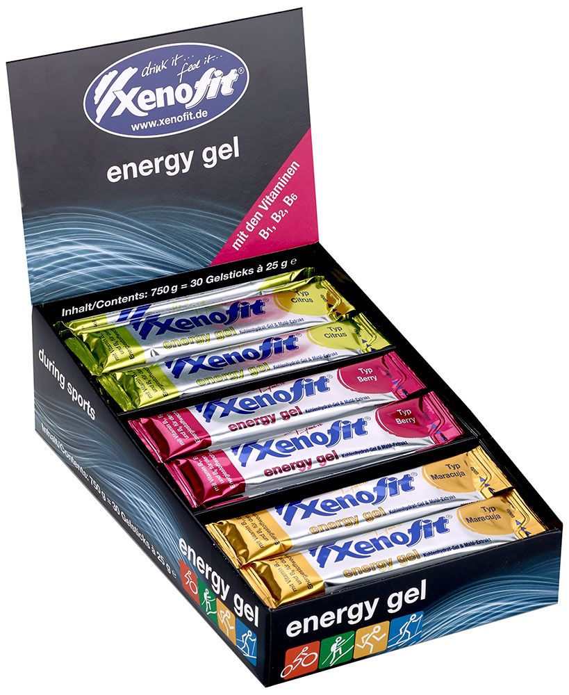 Xenofit Energy Gel 30x25g Box kaufen | Bike-Discount
