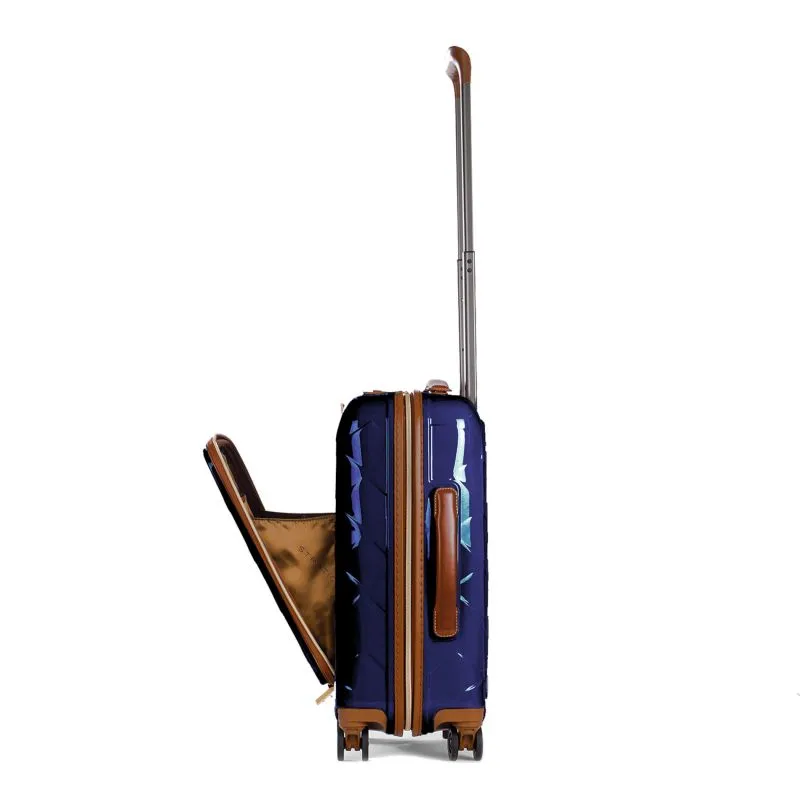 Stratic Leather&More - Koffer S (mit Vortasche) - blue