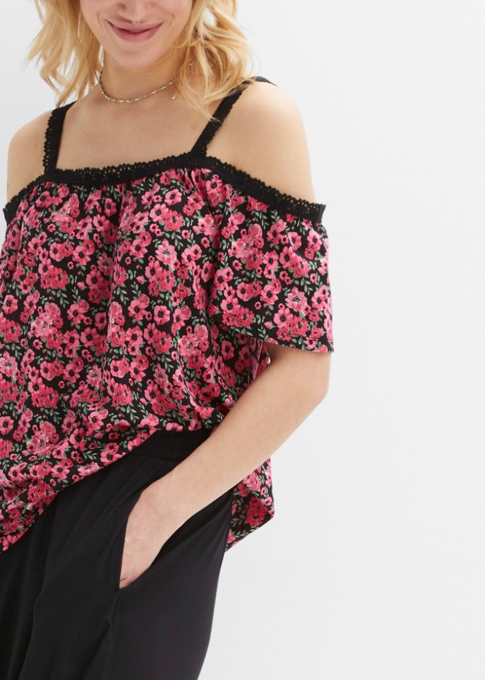 Shirt mit Cold-Shoulder