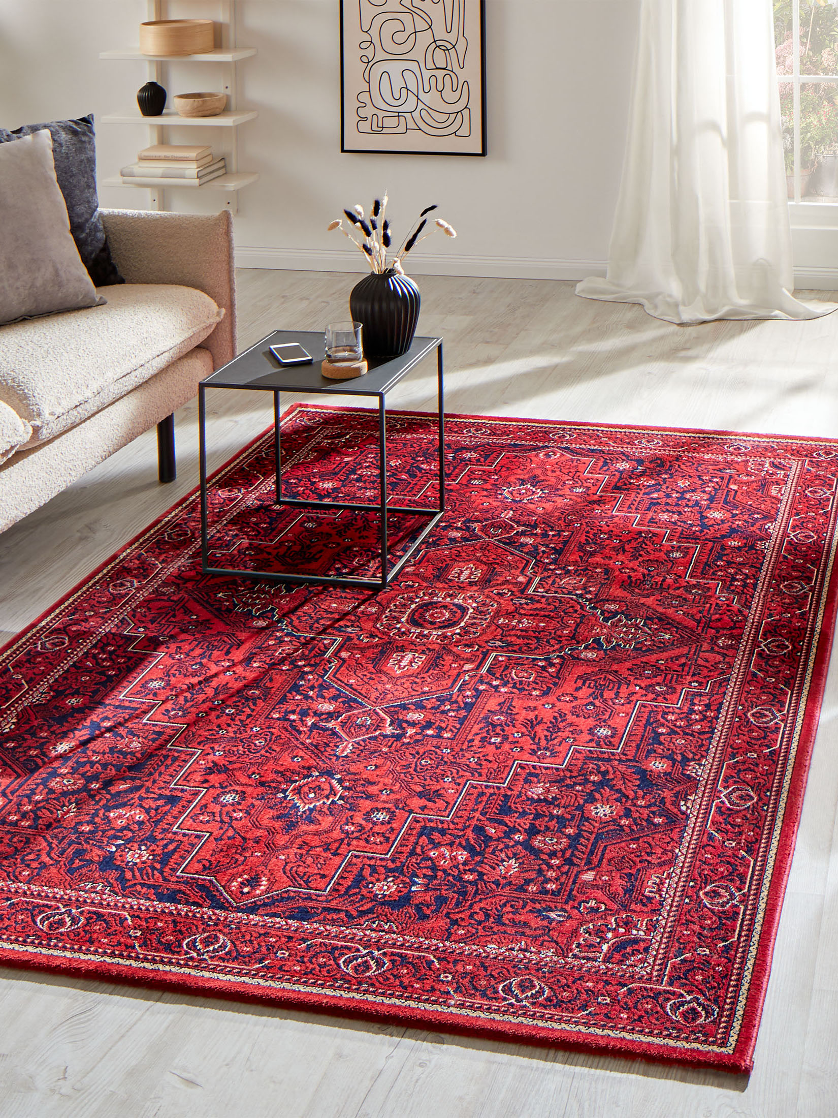 Darab Orient-Teppich, Kaminrot