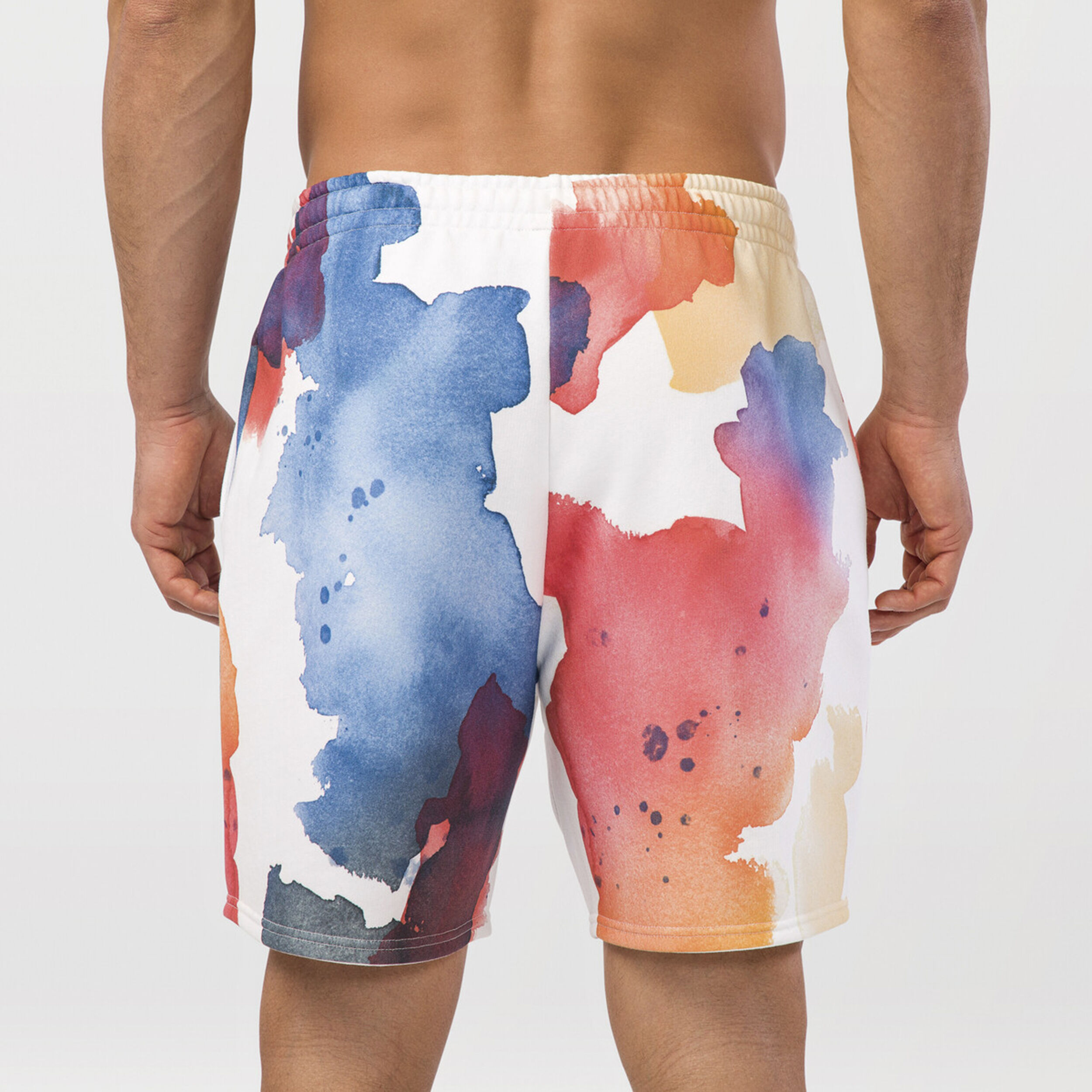 Motion Watercolor Shorts Herren - Mehrfarbig