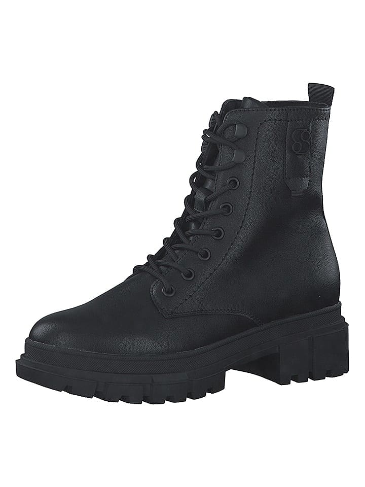 s.Oliver Boots in Schwarz günstig kaufen 39