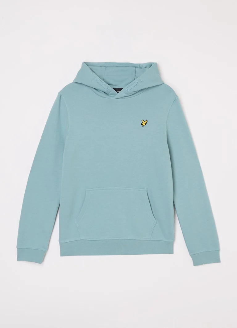 Hanorac Lyle & Scott cu logo brodat.