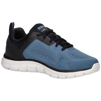 Skechers Track Broader Sneaker in blau